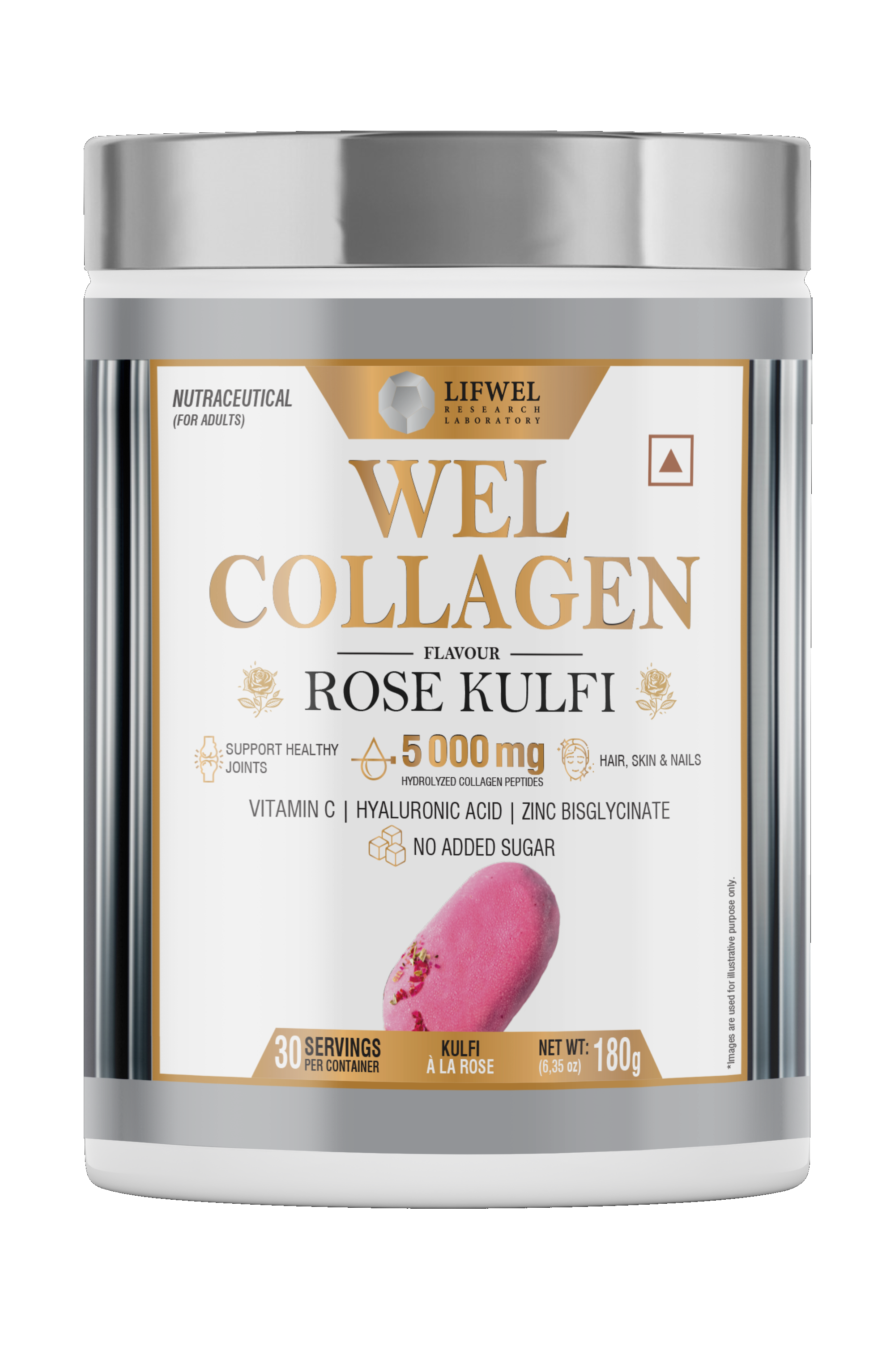 WEL Collagen — Rose Kulfi