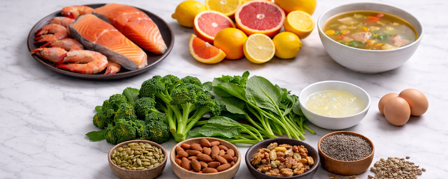 6 Collagen Rich Foods Diet for Overall Good Health